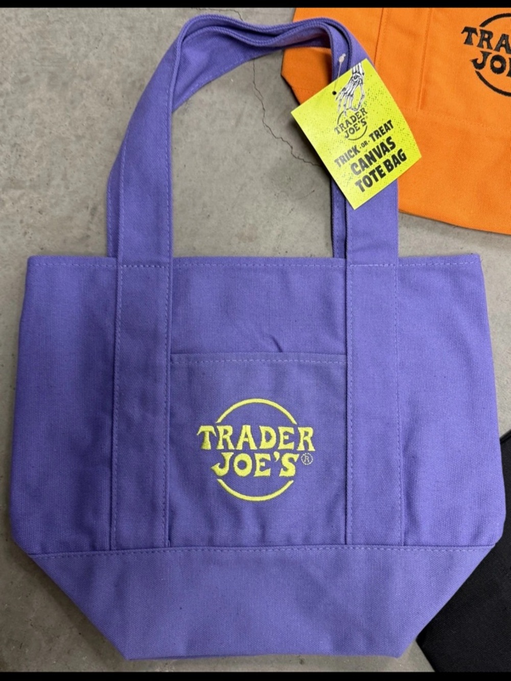Purple Mini Tote Bag – Trader Joe’s Limited Edition – NWT